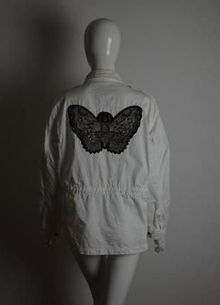 Zadig &amp; voltaire куртка в милитари стиле