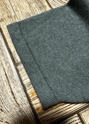 Кашемировый джемпер с коротким рукавом, цвет морской волны!!