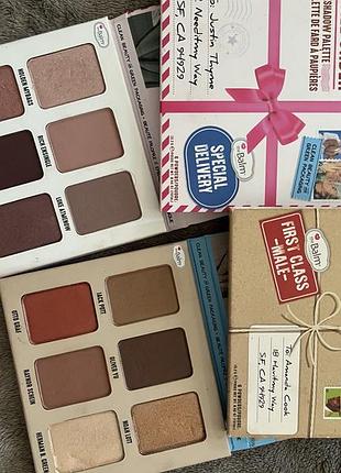 Палетка теней thebalm