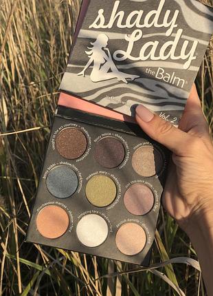 Палетка теней от thebalm shady lady vol.2