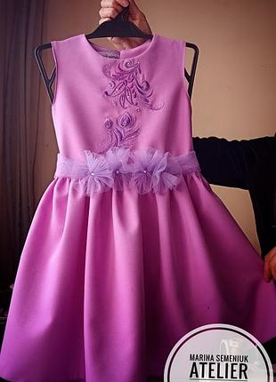 Платье вышиванка, эксклюзивные вещи для малышей, barbie dress 🩷 💜, платье marina semeniuk