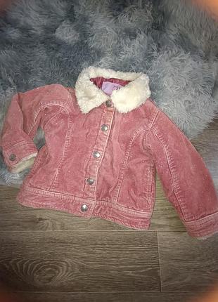 Курточка джинсовая для девочки 2-3 года