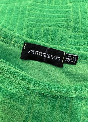 Prettylittlething мини платье яркого цвета 7