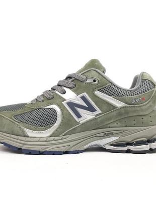 Мужские кроссовки new balance 2002r olive ml2002ra серо зеленые скидки sale | smb