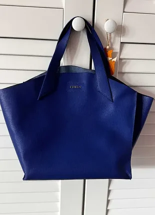 Продам сумку furla синього кольору, оригінал
