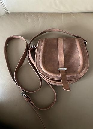 Сумочка ідеальний стан, коричнева