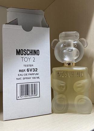 Тестер moschino toy 2 парфумована вода 100мл