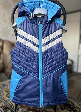 128 стильна жилетка одягайко