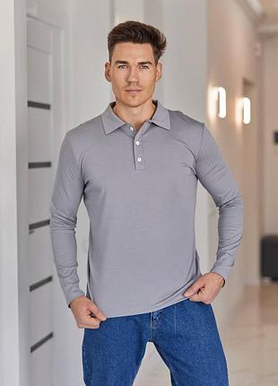 Лонгслив с воротником, кофта с воротничком на пуговицах