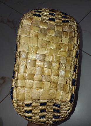 Сумка мішковина,солом'яна 3