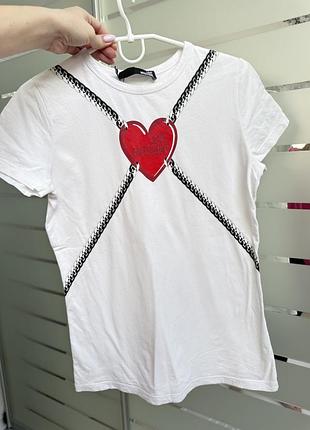 Футболка love moschino