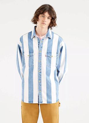 Курточка овершот levi’s barstow luminous оверсайз