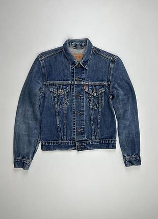 Женская джинсовая курточка levi`s3 фото