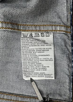 Женская джинсовая курточка levi`s6 фото
