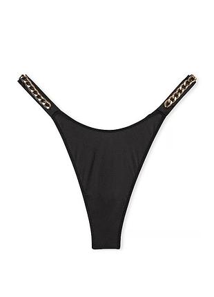 Оригинал из сша виктория сикрет трусики трусы стринги черные victoria secret thong