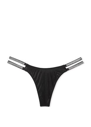 Оригінал із сша вікторія сікрет трусики труси стрінги чорні victoria secret thong