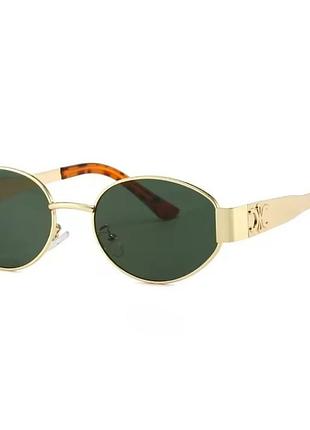 Очки солнцезащитные зеленые новые