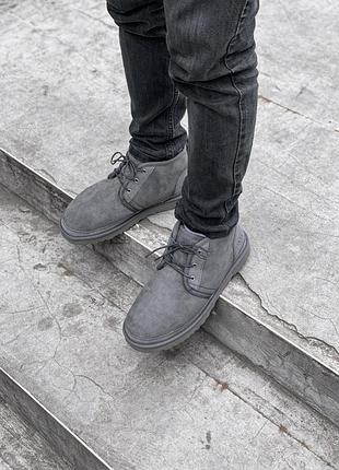Мужские серые  угги ugg neumel grey