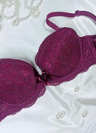32dd / 70dd эффектный изысканный кружевной бюстгальтер пуш ап boux avenue