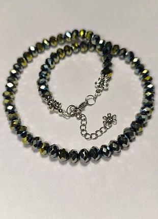 Ожерелье из хрусталя