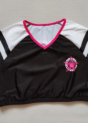 Суперовый топ с коротким рукавом для танцев большого размера china