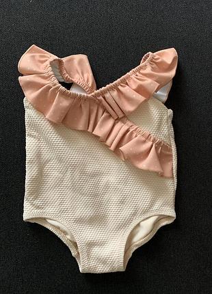 Купальник h&m для девочки 0-6 міс