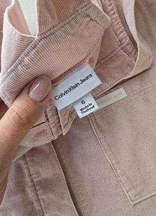 Сарафан розовый calvin klein 6