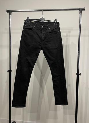 Джинсы брюки levi's levis 512 черные