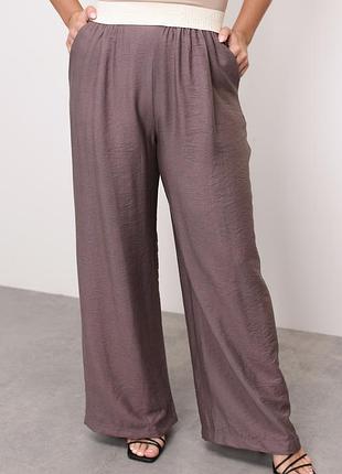 Женские легкие штаны до 62 размера