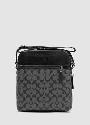 Брендовая кожаная сумка coach
