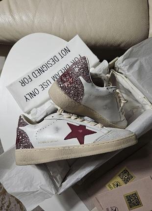 Кроссовки кожаные