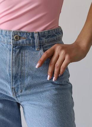 Джинсы голубые bootcut7 фото