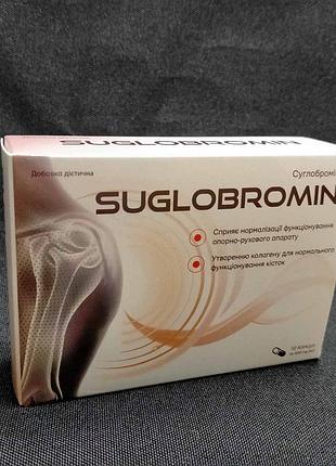 Suglobromin (суглобромін) для нормалізації функціонування опорно-рухового апарату, 10 капс