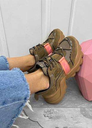 Женские кроссовки stoper brown