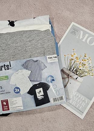 Футболки на мальчика базовые черная серая белая pepperts