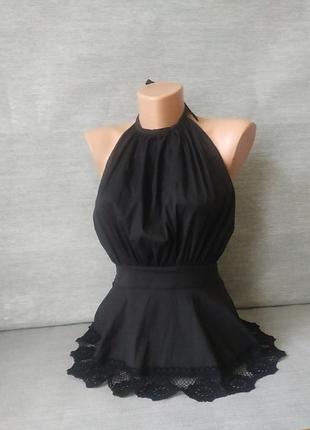 Топ з мереживом блуза flavio castellani