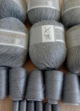 Кашемировая пряжа нити для вязания