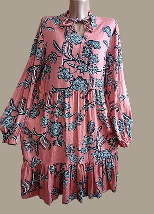 Платье женское 💯% вискоза с длинным рукавом.