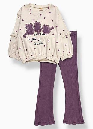 Красивый костюм для девочки на рост 104 см