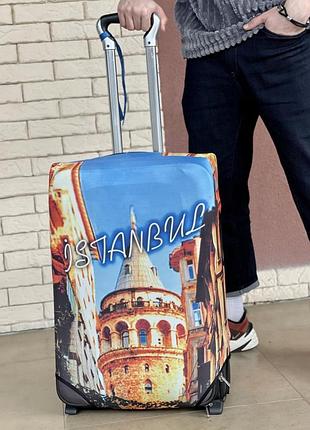 Чехол для чемодана с принтом стамбул турция