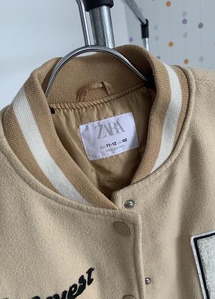 Дитячий бомбер zara для дівчинки 11/12 років 152 см 7