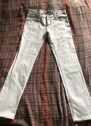 Чоловічі білі джинсові штани   bronx