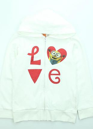 Толстовка с капюшоном ovs kids для девочки на рост 134 см