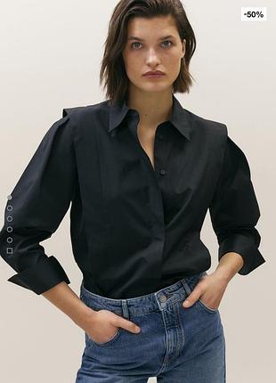 Massimo dutti сорочка з бавовни