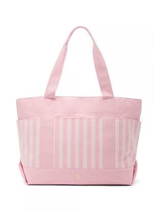 Сумочка в фирменную полоску victoria’s secret