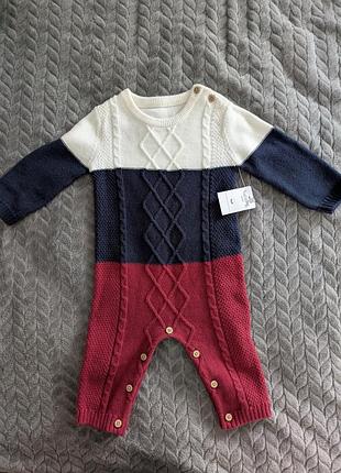 Вязаный ромпер nutmeg
