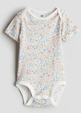 Боді для дівчинки h&m 68 74 80 86 929 фото