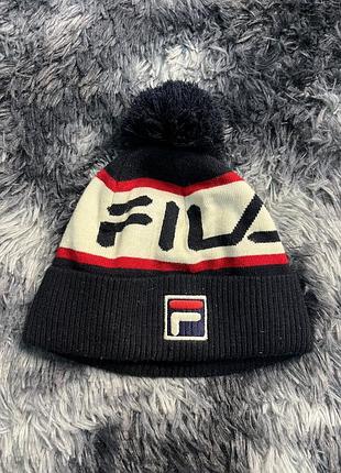 Зимова шапка бренду fila