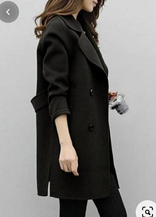 Винтажное стильное пальто s-m