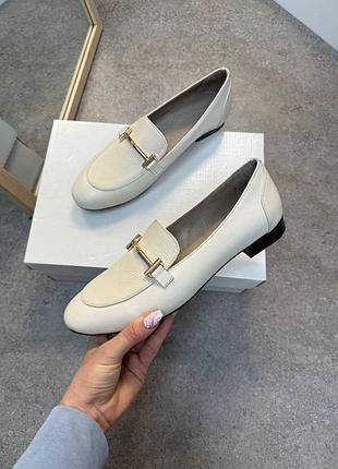 Лоферы женские натуральная кожа